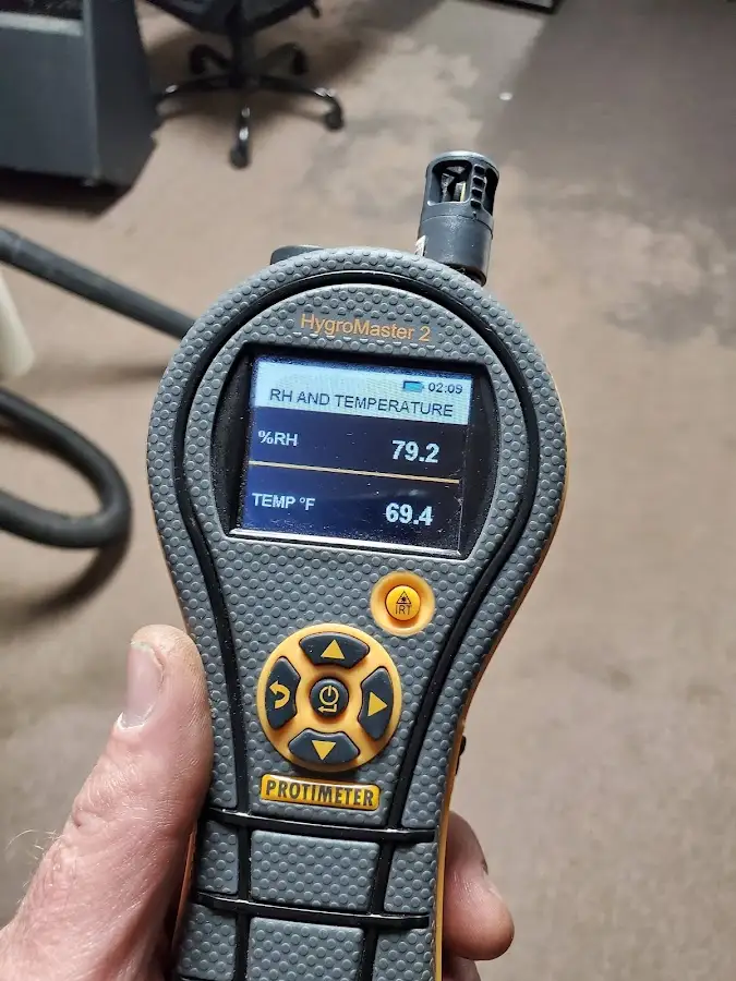 Moisture meter humidity assessment for Fire & Smoke Damage Restoration in Bloomington